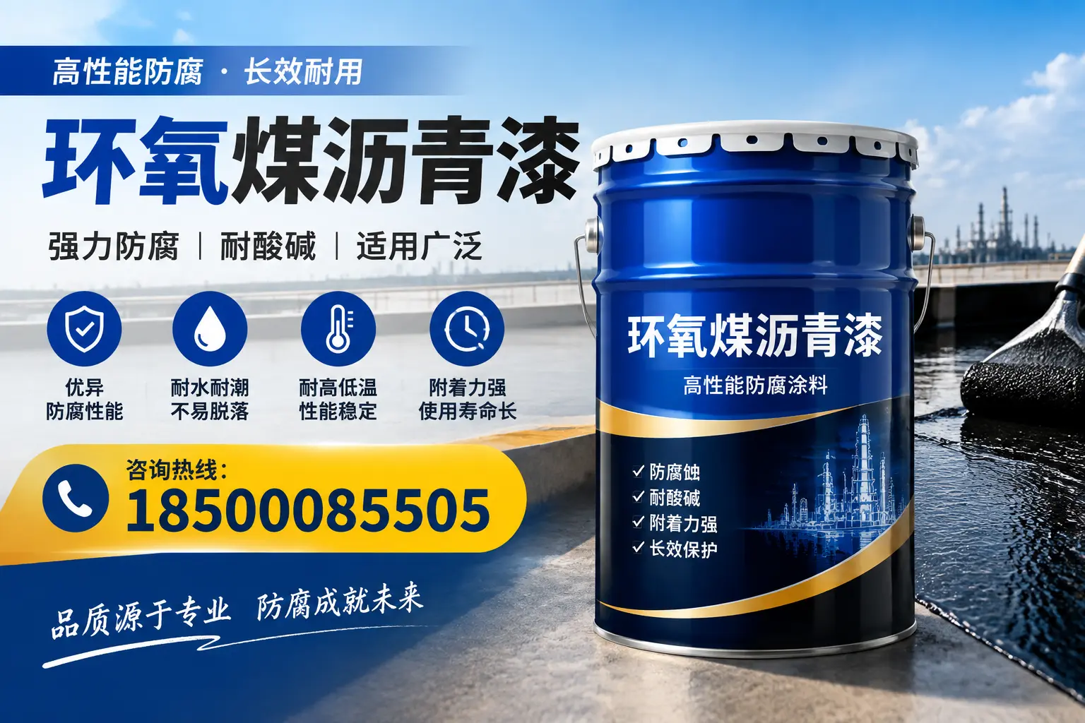 环氧煤沥青漆的优缺点分析,天津用户必看指南